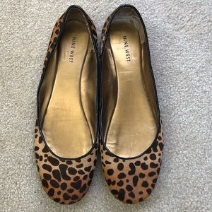 Leopard Print Flats